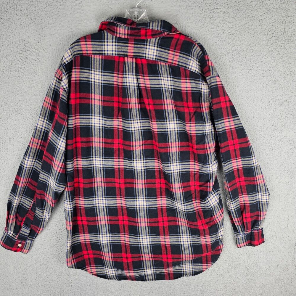 Vintage Ralph Lauren Flannel Shirt Mens Large Plaid Casual Blaire Button Down - Picture 3 of 7